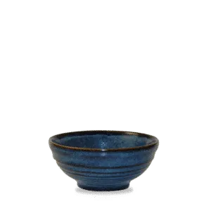 Sapphire Blue Ripple Snack Bowl   12 x 5.7 4 7/8 x 2 1/4" 28 10oz Box 12