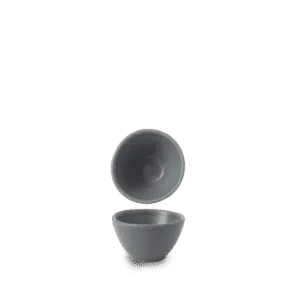 Seattle Grey  Contour Dip Pot   6 2oz H: 4 Dia: 7 2 3/4" Box 12