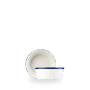 Retro Blue  Round Pie Dish   13.5 5 1/4 50 17.6oz Box 12