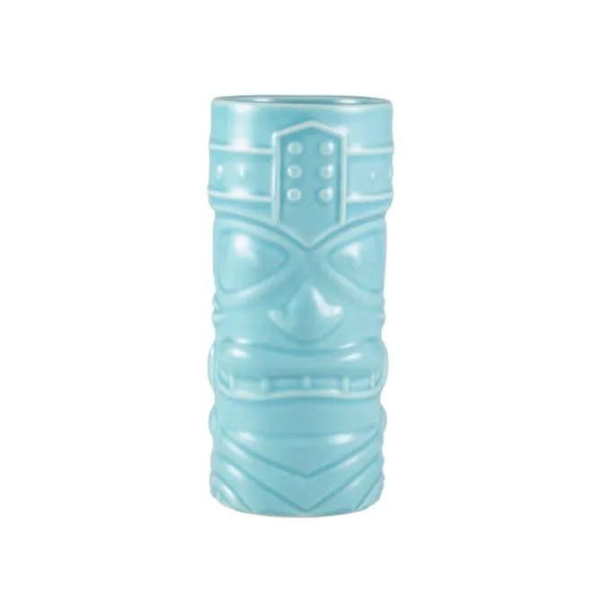 [STTKM400BL] Tiki Becher 7,6x16,5cm 400ml (blau) - Cocktail