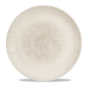 Raku Agate Grey Evolve Coupe Plate   28.8  11 1/4"  Box 12