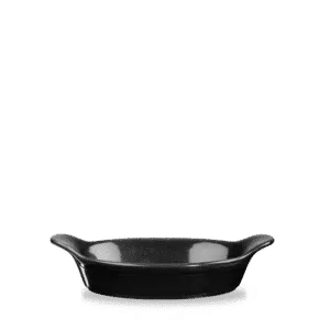 Oyn Black  Small Round Eared Dish   15 x 18 5 7/8 x 7 1/8" 30 10.6oz Box 6