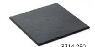 Schieferplatte 25x25cm