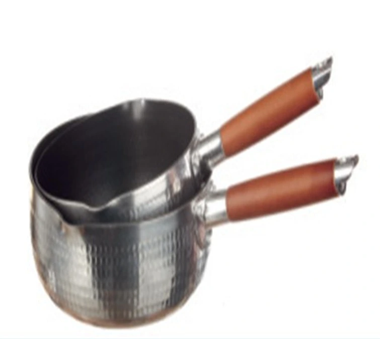 Pfanne D24 mit Holzgriff dunkelbraun