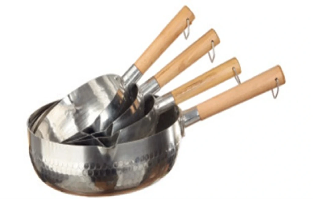 Pfanne D20 mit Holzgriff hellbraun