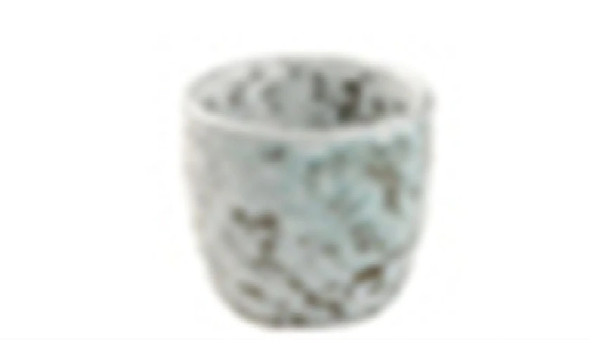 (D/R) Sake Tasse 50ml mit Blumenmotiv