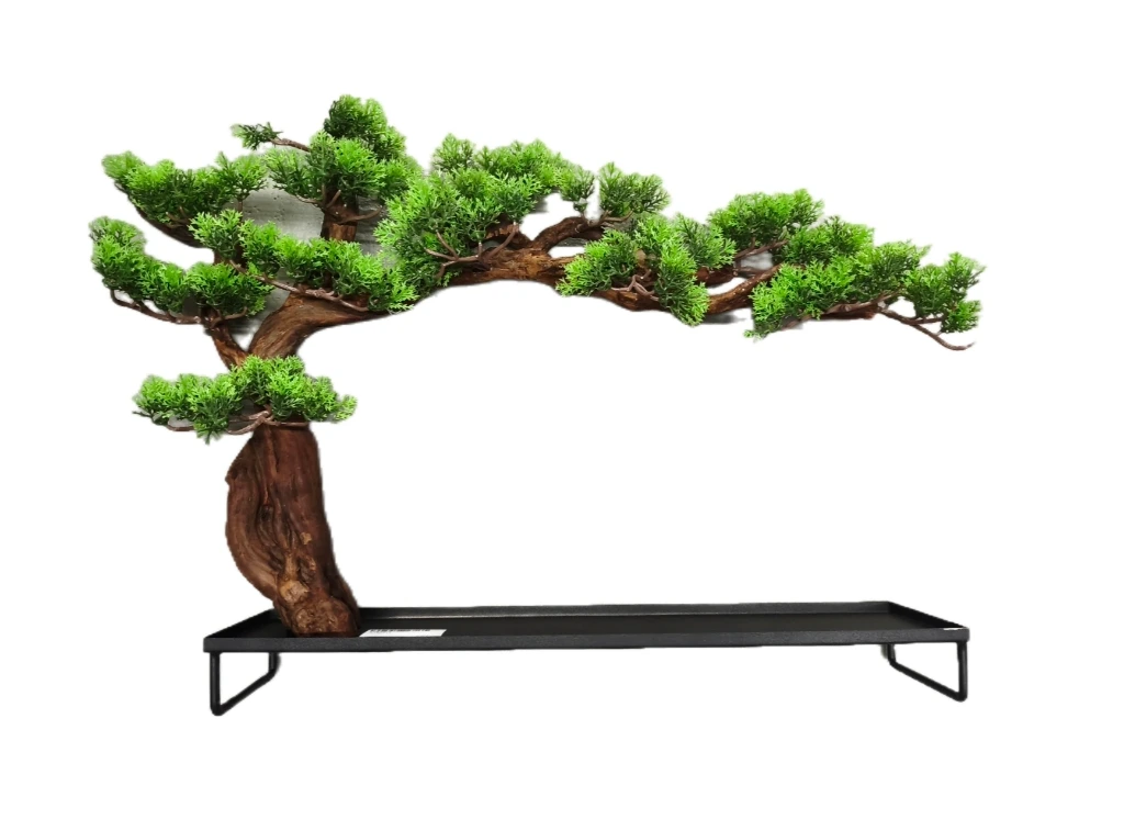 KT82311   Japan Deko Platte GRÜNER BAUM